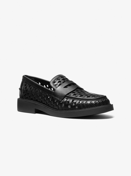 Жіночі шкіряні лофери Eden Michael Kors 38 (7,5 US) 24,5 см Чорний 1159851879