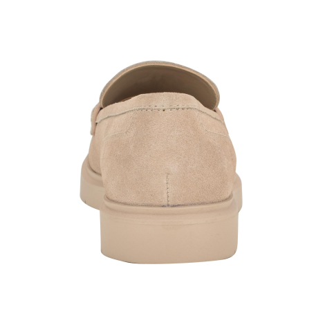 Женские замшевые лоферы Brinda Calvin Klein 40 (9,5 US) 26,5 см Бежевый 1159854161