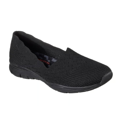 Женские слипоны Seager-Stat Skechers 38,5 (8,5 US) 25,5 см Черный 1159854829