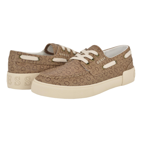 Мужские мокасины GUESS топсайдеры 46 (13 US) 31 см Коричневый 1159854940