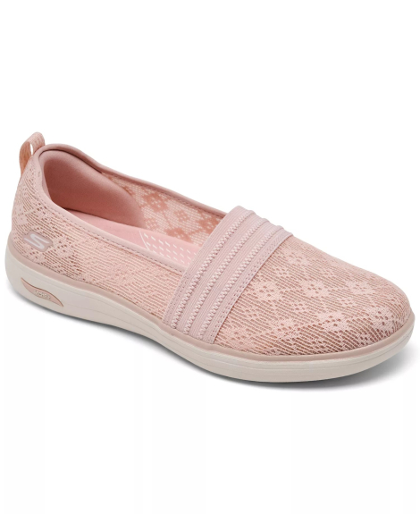 Женские слипоны Skechers Arch Fit Inspire - Nova 38 (8 US) 26 см Розовый 1159855112