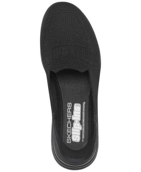 Жіночі сліпони On The Go Flex Camellia Skechers 37,5 (7,5 US) 24 см Чорний 1159856789