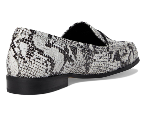 Женские кожаные лоферы Carlson Michael Kors 37 (7 US) 24 см Черный/Белый 1159861936