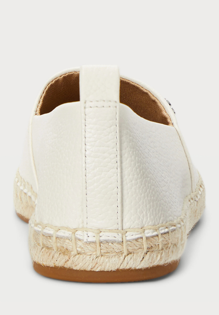Женские эспадрильи Cameryn Lauren Ralph Lauren из натуральной кожи 37 (6,5 US) 24 см Молочный 1161447985