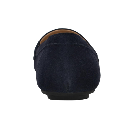 Женские замшевые лоферы Calvin Klein 37 (6,5 US) 24 см Синий 1162290257