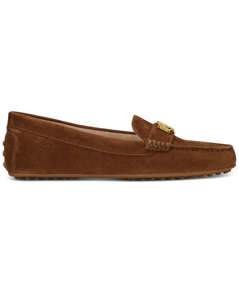 Женские замшевые лоферы Barnsbury Lauren Ralph Lauren 41 (9,5 US) 26,5 см Коричневый 1162420487