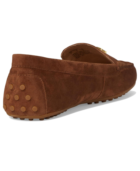 Женские замшевые лоферы Barnsbury Lauren Ralph Lauren 41 (9,5 US) 26,5 см Коричневый 1162420487