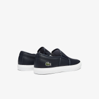 Мужские кожаные слипоны Lacoste 43 (10 US) 28 см Черный 1159839435