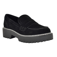 Замшеві лофери Suzie Calvin Klein 37 (6,5 US) 23,7 см Чорний 1159840590