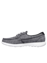 Жіночі мокасини Skechers сліпони 39 (9 US) 26,5 см Сірий 1159840686