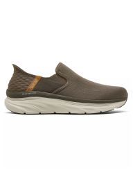 Мужские слипоны Skechers D'Lux Walker - Orford 46 (12 US) 31 см Коричневый 1159841297