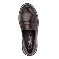 Жіночі лофери Suzie Calvin Klein з екошкіри 40 (9,5 US) 26 см Бордовий 1159843282