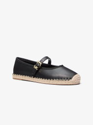 Кожаные эспадрильи Mary Jane Michael Kors слипоны 37 (7 US) 24 см Черный 1159847727