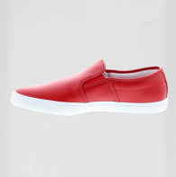 Мужские кожаные слипоны Lacoste 47 (13 US) 30,5 см Красный 1159848076
