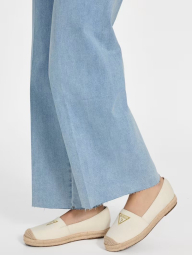 Женские эспадрильи без застежек Uvela Guess с логотипом 36,5 (6 US) 23,3 см Молочный 1159849474