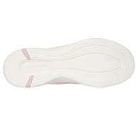 Женские слипоны Skechers с декоративной шнуровкой 36,5 (6,5 US) 23,5 см Розовый 1159849687