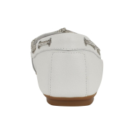 Женские кожаные лоферы Guess с бантиком из страз 39,5 (9 US) 26 см Белый 1159854361