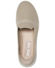 Женские мокасины Skechers слипоны 37 (7 US) 24 см Бежевый 1159865065