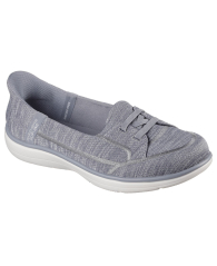 Жіночі мокасини Skechers сліпони 36,5 (6,5 US) 23,5 см Сірий 1159942920