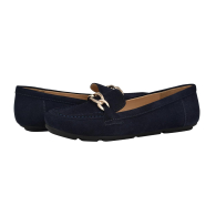 Женские замшевые лоферы Calvin Klein 37 (6,5 US) 24 см Синий 1162290257