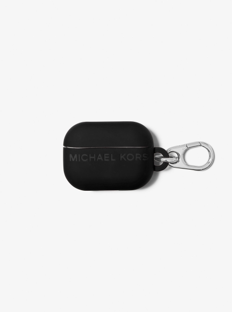 Чехол для беспроводных наушников Apple AirPods Pro Michael Kors 1159796379 (Черный, One Size)