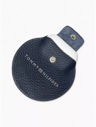 Кожаный чехол для наушников Tommy Hilfiger с логотипом 1159789180 (Синий, One size)