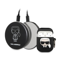 Подарочный набор Karl Lagerfeld Paris чехол AirPods и Power Bank 1159792387 (Черный, One size)