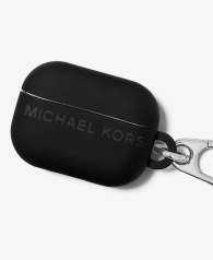 Чехол для беспроводных наушников Apple AirPods Pro Michael Kors 1159796379 (Черный, One Size)