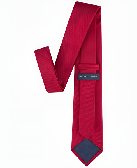 Мужской галстук Tommy Hilfiger 1159834041 (Красный One size)