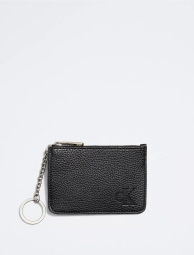Картхолдер гаманець Calvin Klein візитниця на блискавці 1159805585 (Чорний, One size)