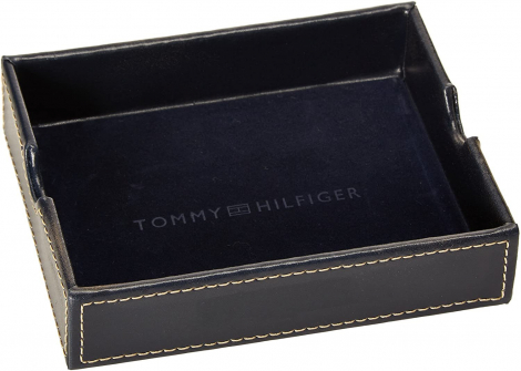 Кошелек кожаный Tommy Hilfiger бумажник портмоне 1159755709 (Черный, One size)