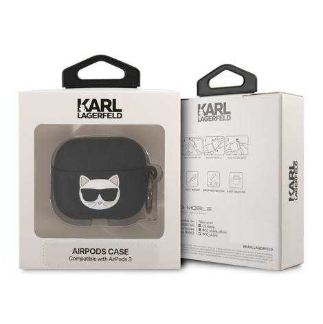 Чехол для наушников Karl Lagerfeld Paris 1159786595 (Черный, One size)