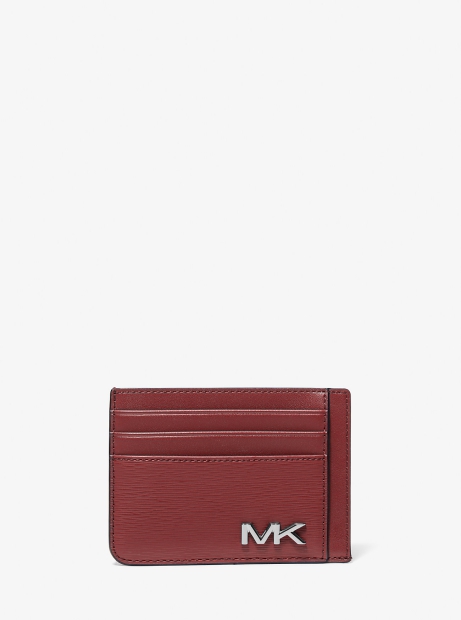 Кошелек-картхолдер Michael Kors с логотипом 1159793558 (Бордовый, One size)