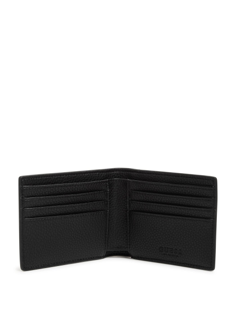 Мужской подарочный набор Guess кошелек и картхолдер 1159797254 (Черный, One size)
