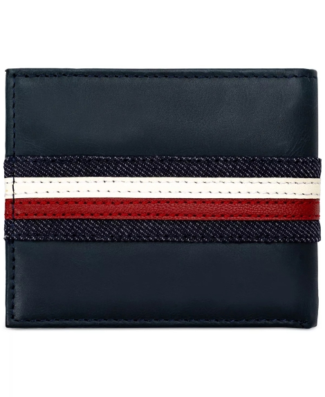 Гаманець шкіряний Tommy Hilfiger гаманець 1159807082 (Білий/синій, One size)