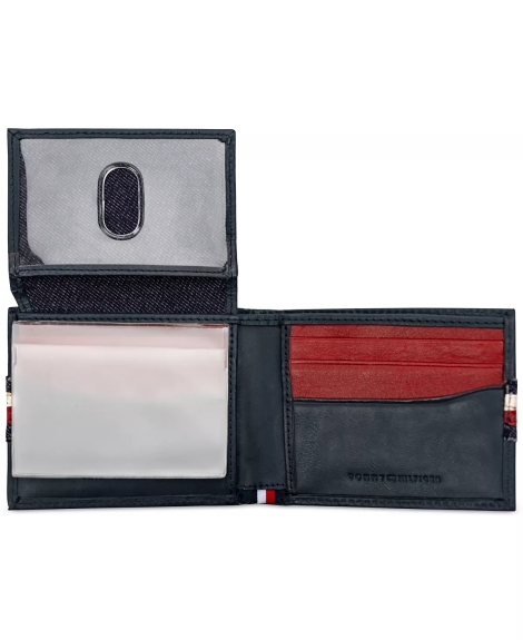 Гаманець шкіряний Tommy Hilfiger гаманець 1159807082 (Білий/синій, One size)