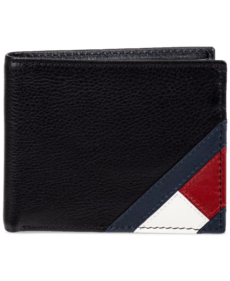 Гаманець шкіряний Tommy Hilfiger гаманець 1159807084 (Чорний, One size)