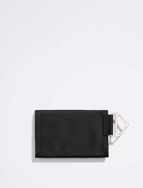 Тканинний гаманець Calvin Klein на кнопках 1159809129 (Чорний, One size)