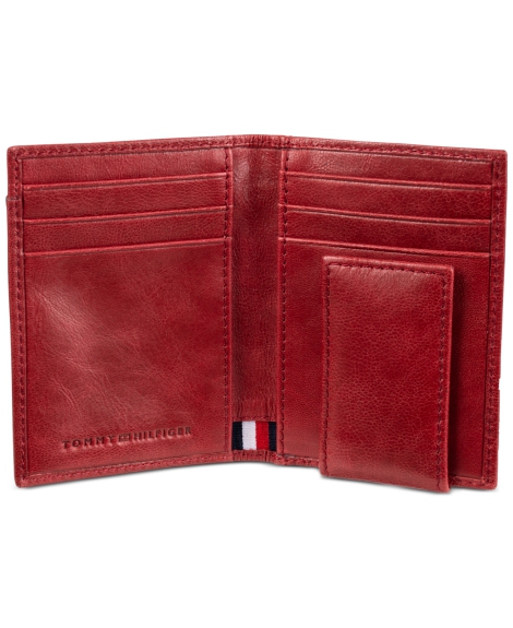 Кошелек Tommy Hilfiger с магнитным зажимом 1159820515 (Красный One size)