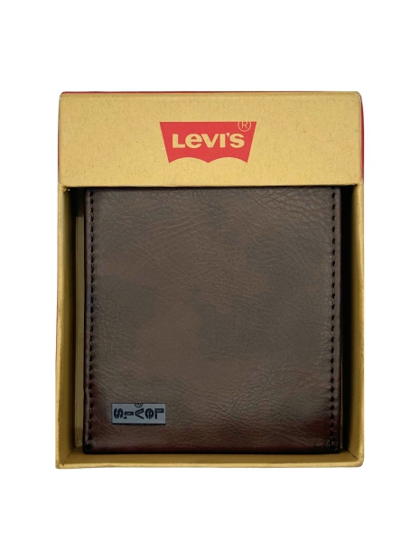 Чоловічий гаманець Levi's 1159821872 (Коричневий One size)