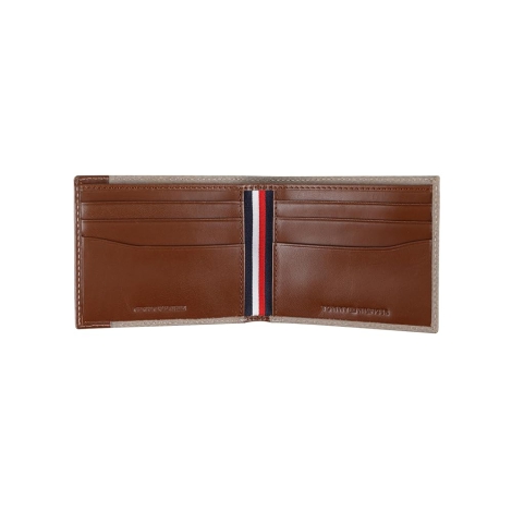 Кошелек кожаный Tommy Hilfiger бумажник 1159823555 (Коричневый One size)