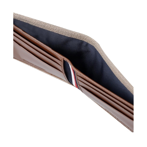 Кошелек кожаный Tommy Hilfiger бумажник 1159823555 (Коричневый One size)