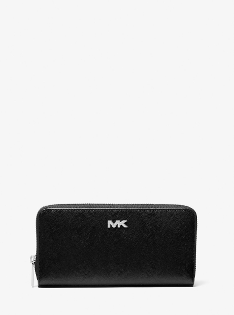 Шкіряний гаманець Michael Kors у подарунковій коробці 1159823879 (Чорний One size)