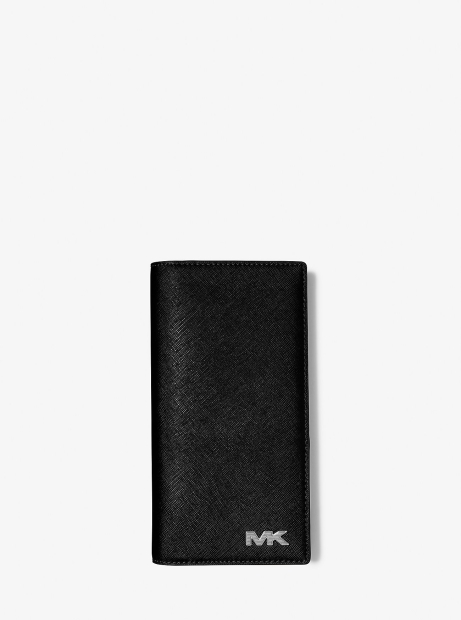 Стильный кожаный кошелек Michael Kors в подарочной коробке 1159828482 (Черный One size)