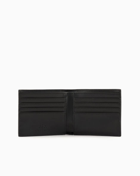 Брендовий гаманець Armani Exchange з логотипом 1159832526 (Чорний One size)