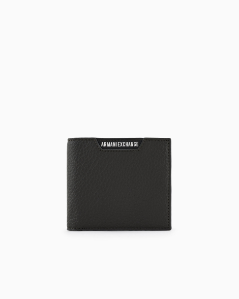 Брендовый кошелек Armani Exchange с логотипом 1159832538 (Серый One size)