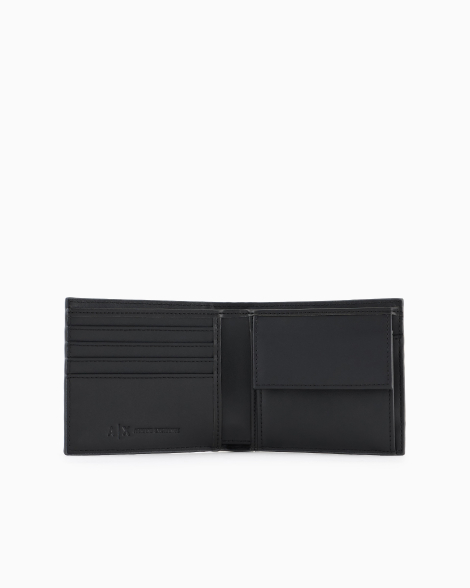 Брендовый кошелек Armani Exchange с логотипом 1159832538 (Серый One size)