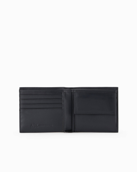 Брендовый кошелек Armani Exchange с логотипом 1159832938 (Черный One size)