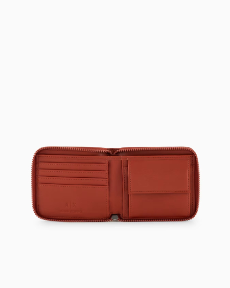 Брендовый кошелек Armani Exchange с логотипом 1159834588 (Оранжевый One size)