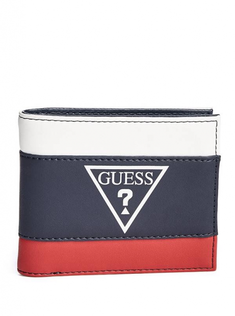 Брендовий чоловічий гаманець бренд Guess Гесс портмоне чоловіче оригінал США